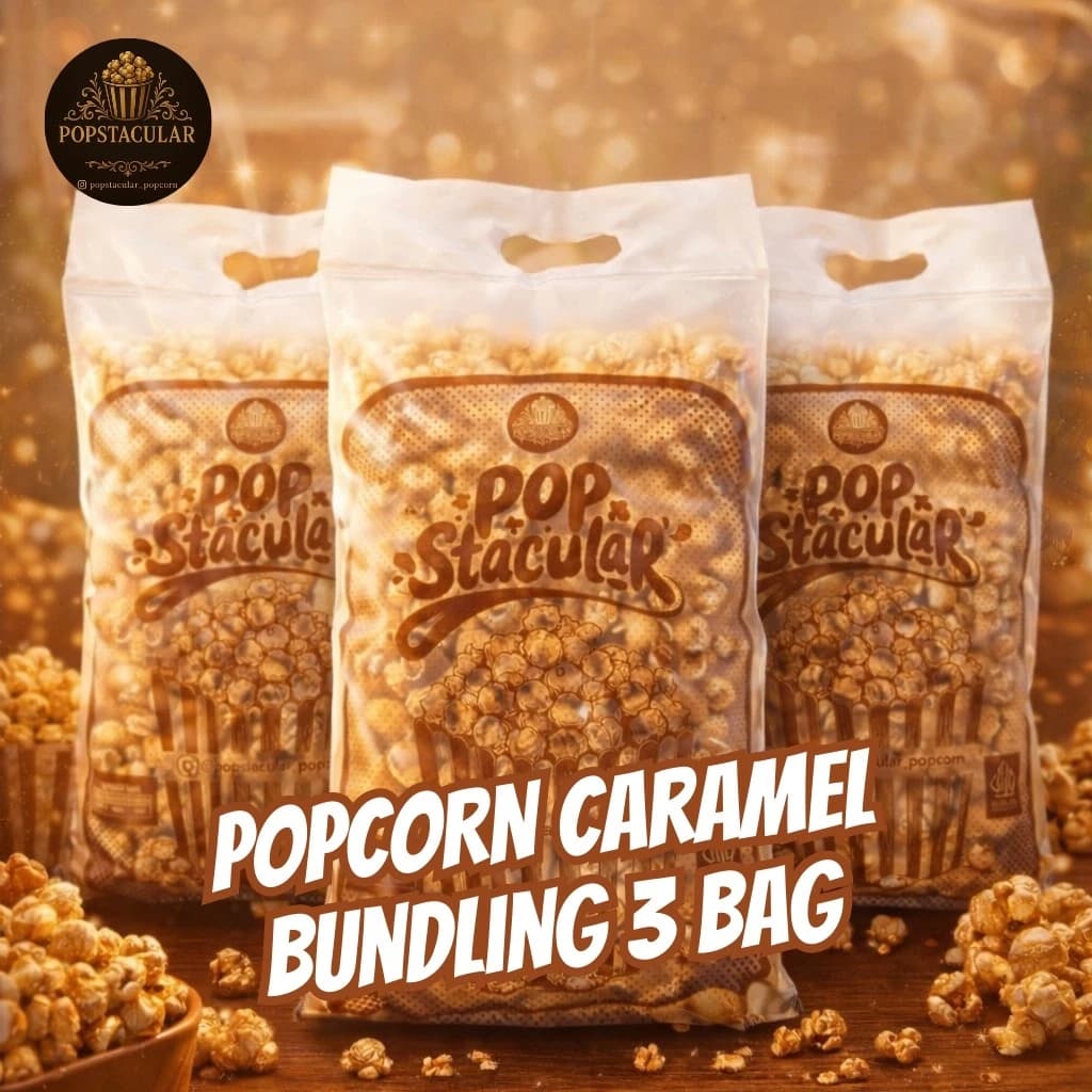 Popstacular caramel popcorn bundle